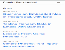Tablet Screenshot of bernheisel.com